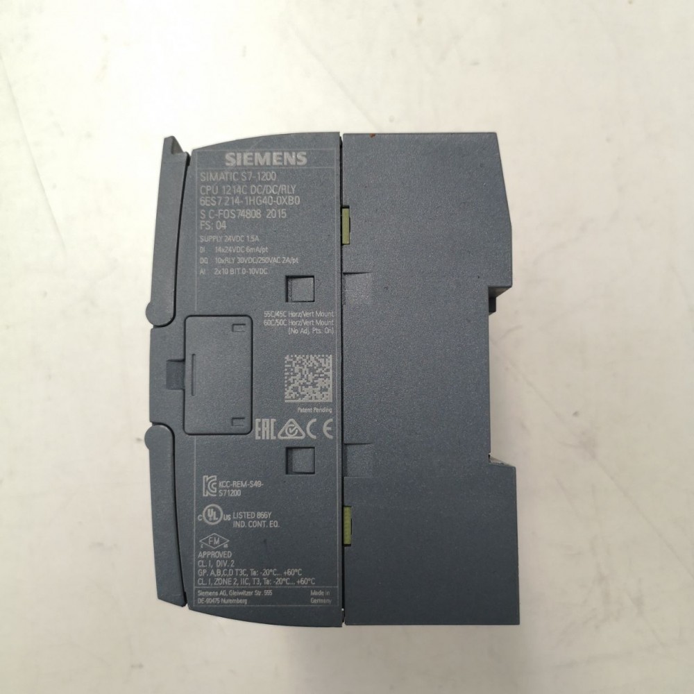 Automata SIMATIC S7-1200, CPU 1214C
