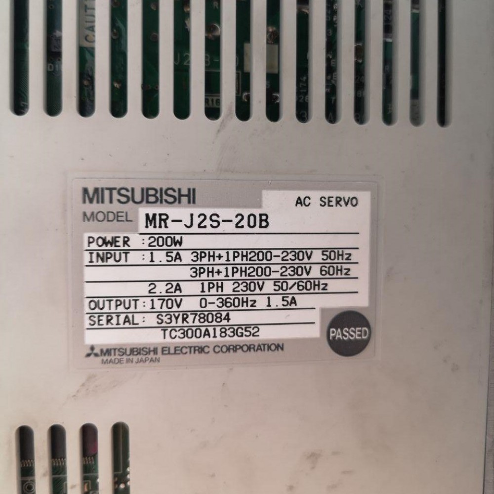 Conjunto servomotor y servo drive
