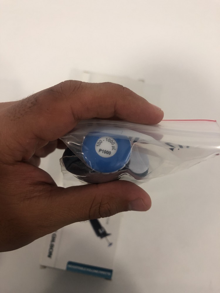 PIPETMAN GILSON ACERO INOXIDABLE PUNTA-EYECTOR 100 - 1000 uL