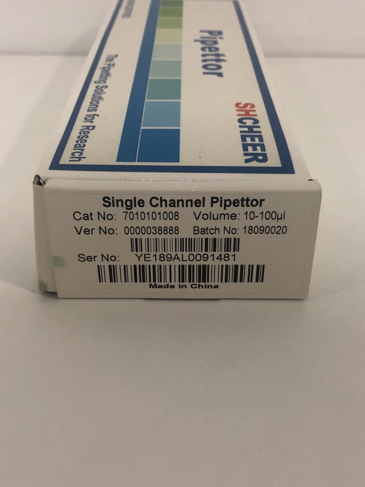 PIPETTOR SHCHEER MONOCANAL PIPETTOR 10 - 100 uL