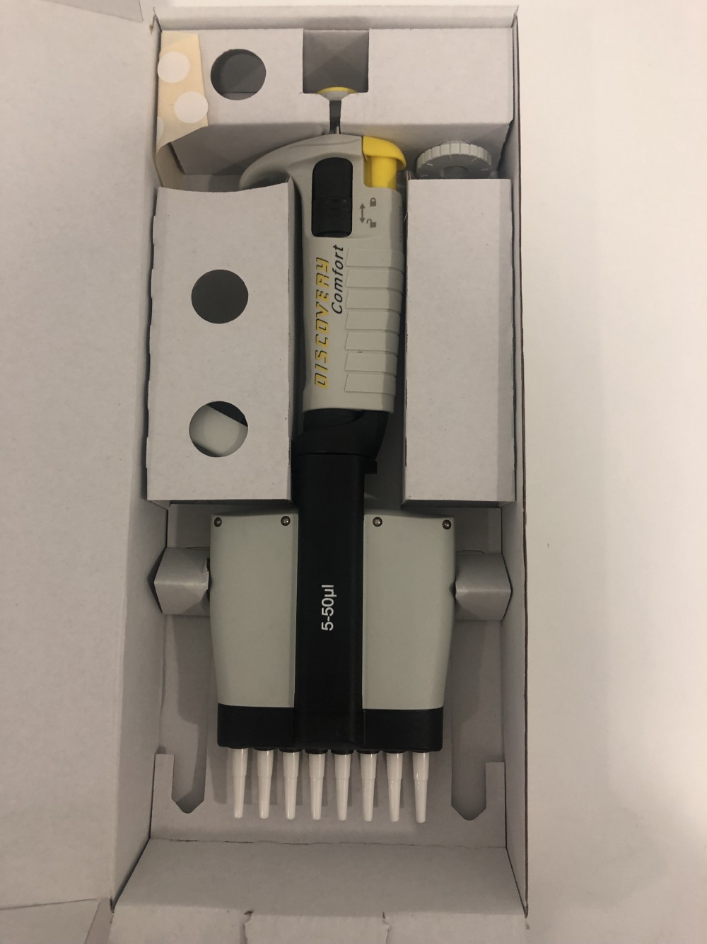 PIPETA MULTICANAL (8 CANALES) HTL LAB SOLUCIÓN 5 - 50 uL